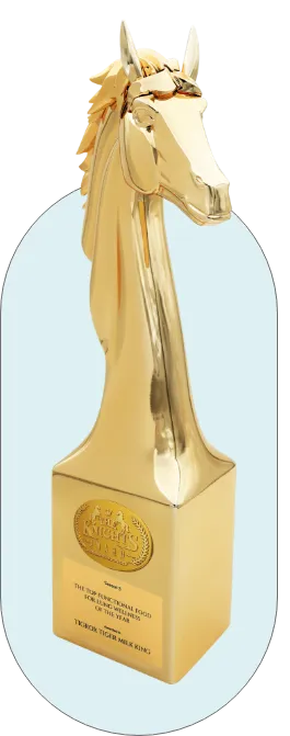 Top Functional Food for Lung Wellness of the Year trophy